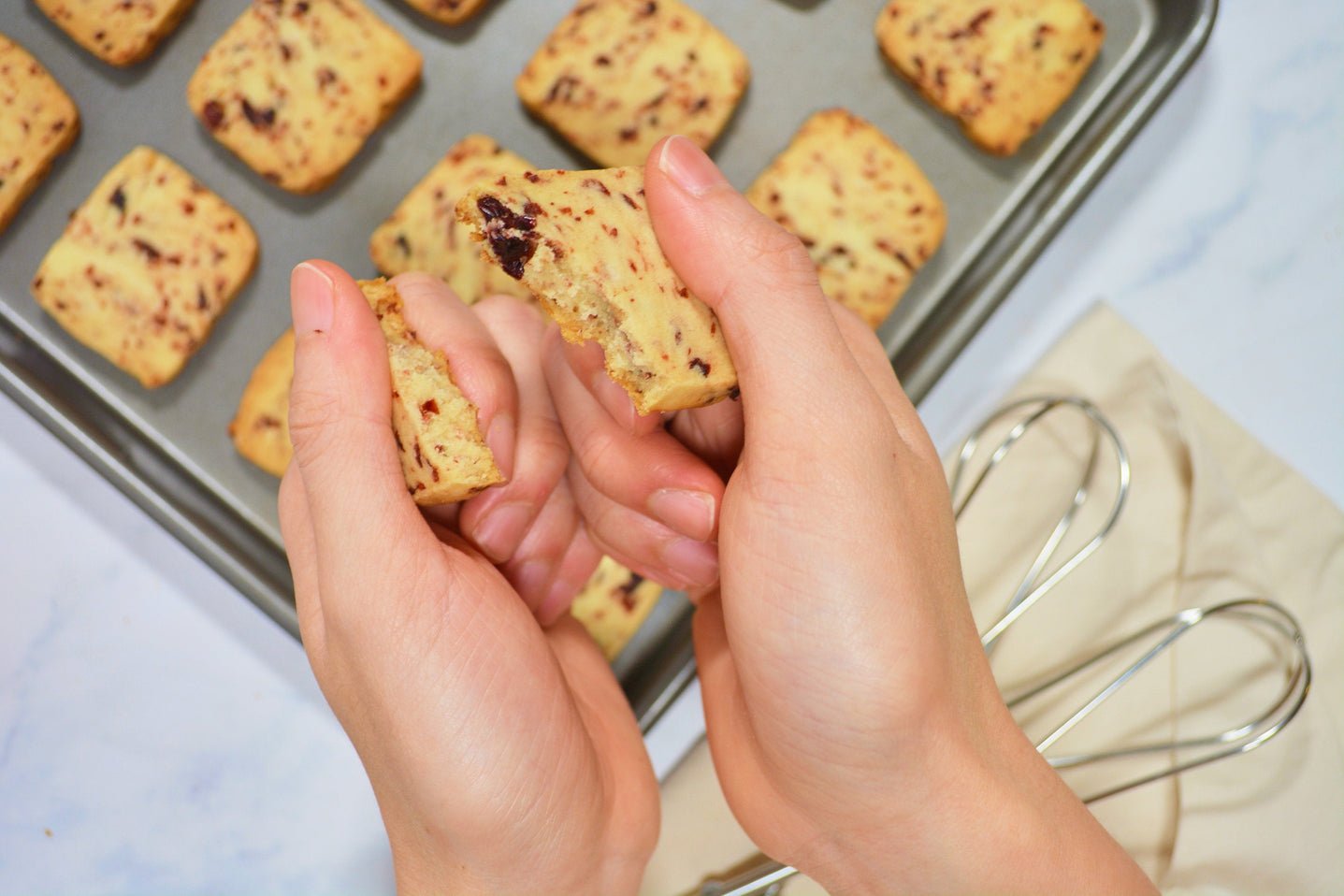 Crunchy Cranberry Cookies - 12pcs