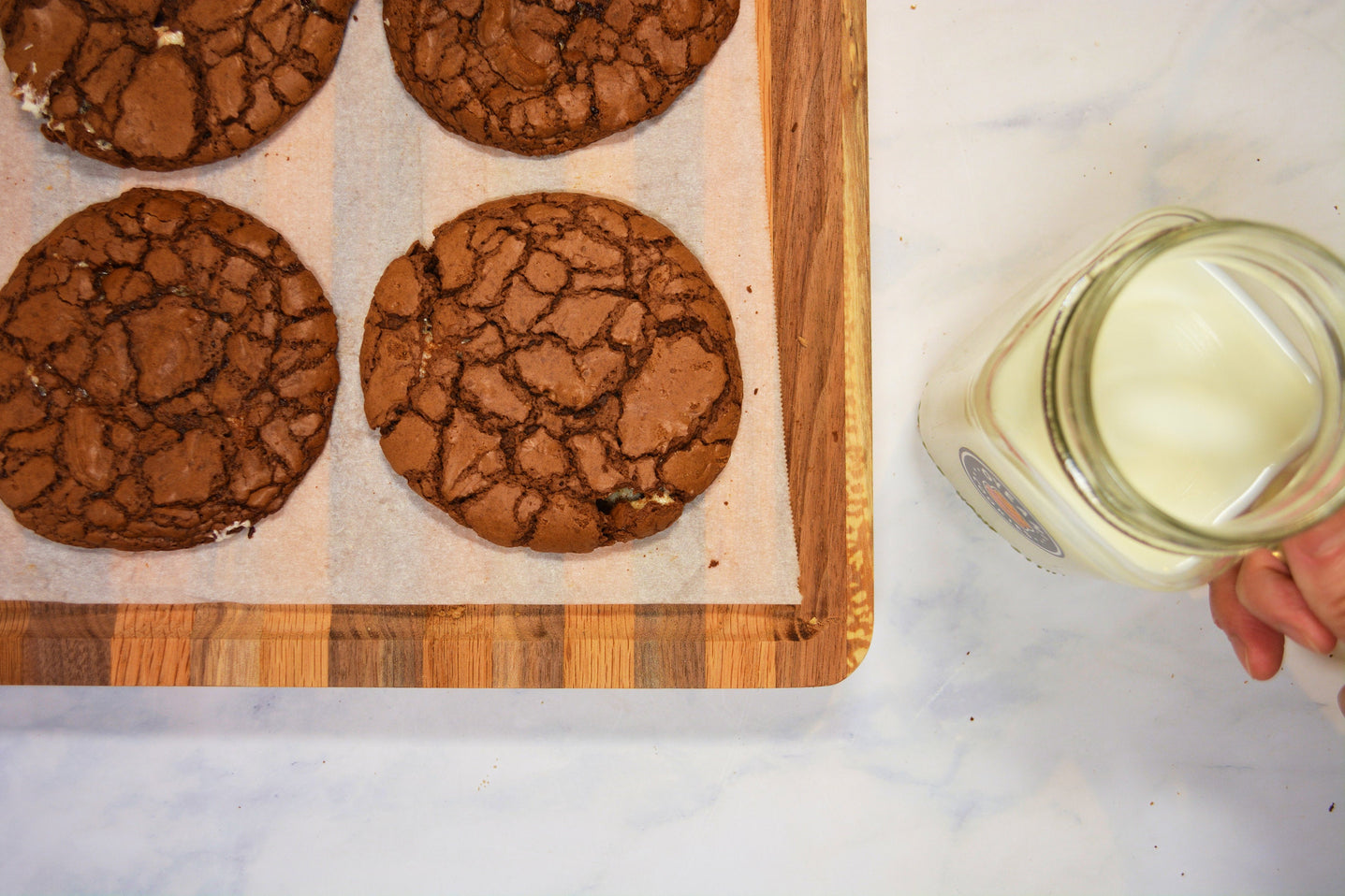 Cocoa Chewy Brownie Cookie - 6pcs